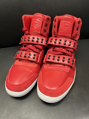Reebok Dibello Mid Stud -  Red Size 12 - Barely Worn Rare EUC