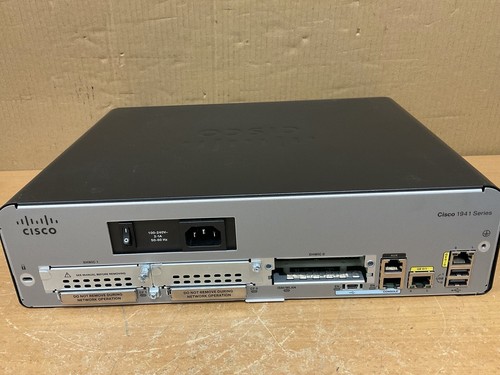 Cisco 1941/K9 Router Zintegrowane usługi Gigabit Ethernet VPN - Zdjęcie 5 z 8