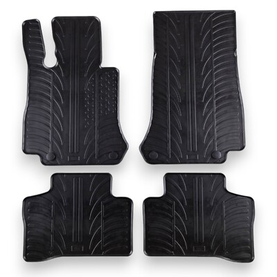 For Mercedes GLC 2015-2023 Car Floor Mats Rubber All Weather Heavy Duty Liners
