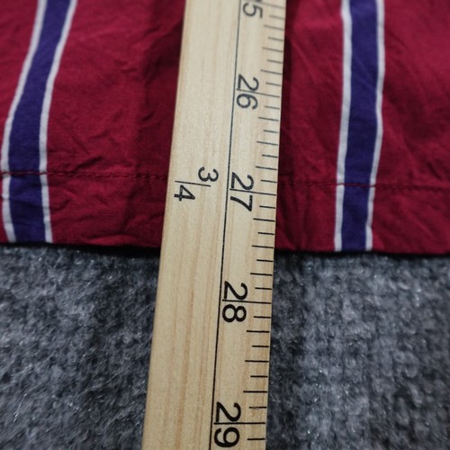 Urban Outfitters Shirt Mens L Red Rayon Loop Collar Camp Bowling Retro 12888 - Picture 8 of 9