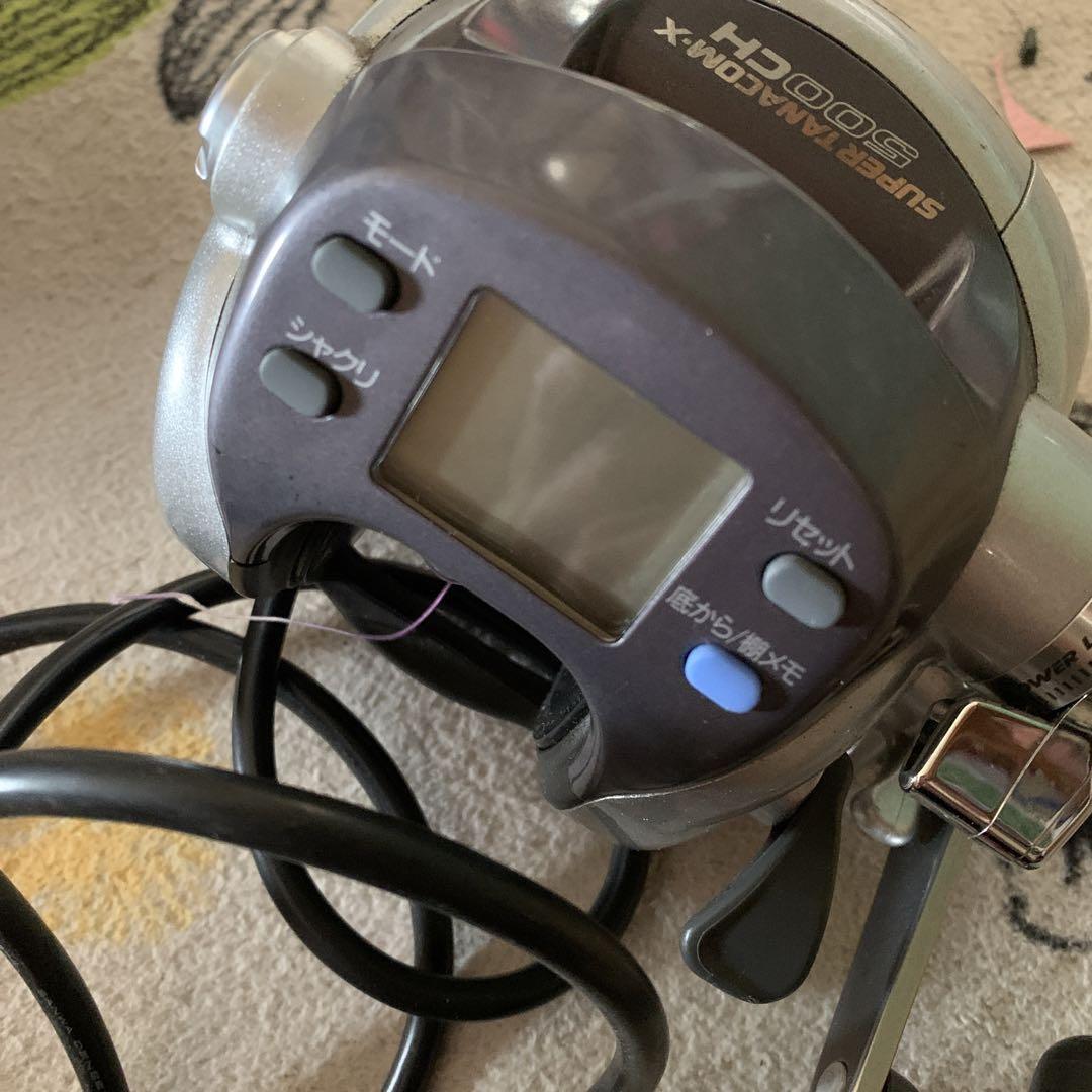 リール DAIWA super tanacom-500W Daiwa SUPER TANACOM S 500W w/ PDF Manual Auto Jigging