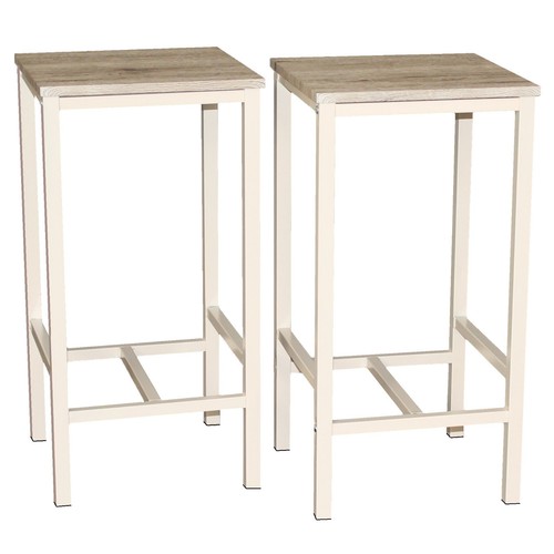 Set 2 Selles BAR Chaises Design Moderne Tabouret Cuisine Salon Modèle Brasil