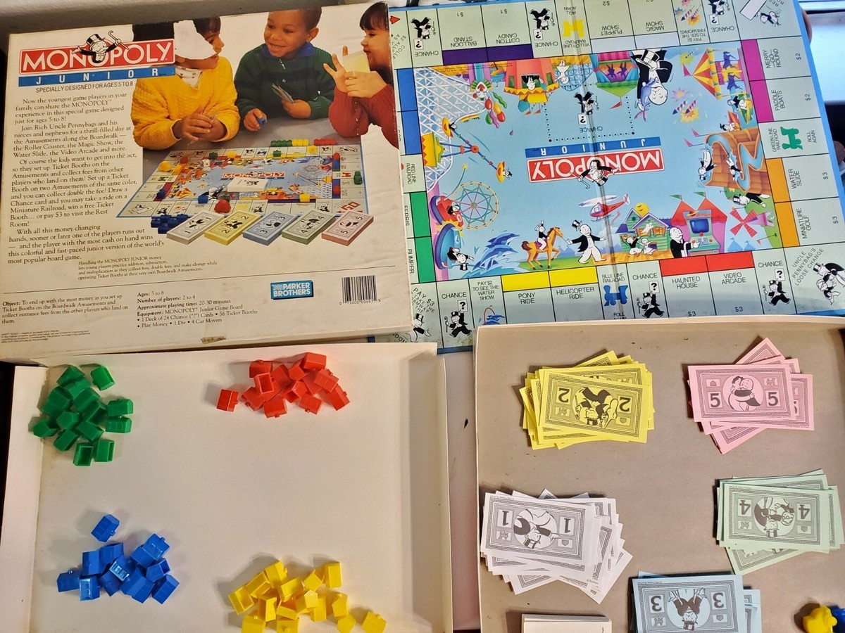 Monopoly Junior ボードゲーム Amazon.com: Hasbro Gaming Monopoly Junior Board Game for