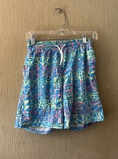 Cabana By Crown  Ivy Boys Size Medium 10 12 Dye Swim Beach Trunks Shorts