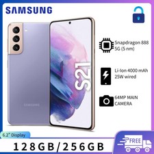 NUOVO Samsung Galaxy S21 5G SM-G991U 128GB/256GB Smartphone sbloccato 