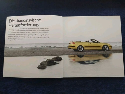 Saab 93 Cabrio Cabriolet Prospekt 2006 + Preisliste - Picture 3 of 11