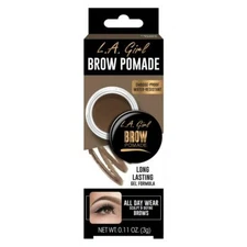 L.A. GIRL BROW POMADE Smudge Proof Water Resistant Long Lasting Gel Formula 