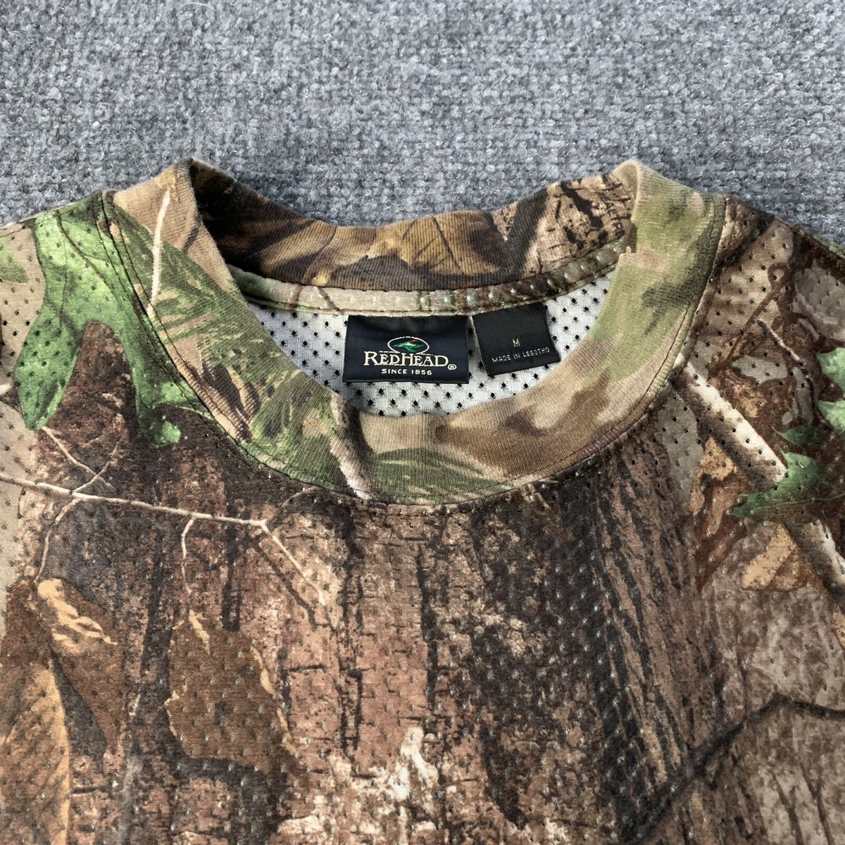 Chemise De Chasse Redhead Realtree – Camouflage Ventilé, Taille M, Manches Longues, Poches