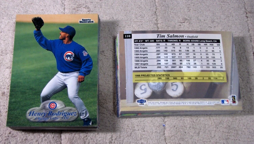 1998 Sports Illustrated Baseball  (Pick Choose Complete) - Image 2 of 2