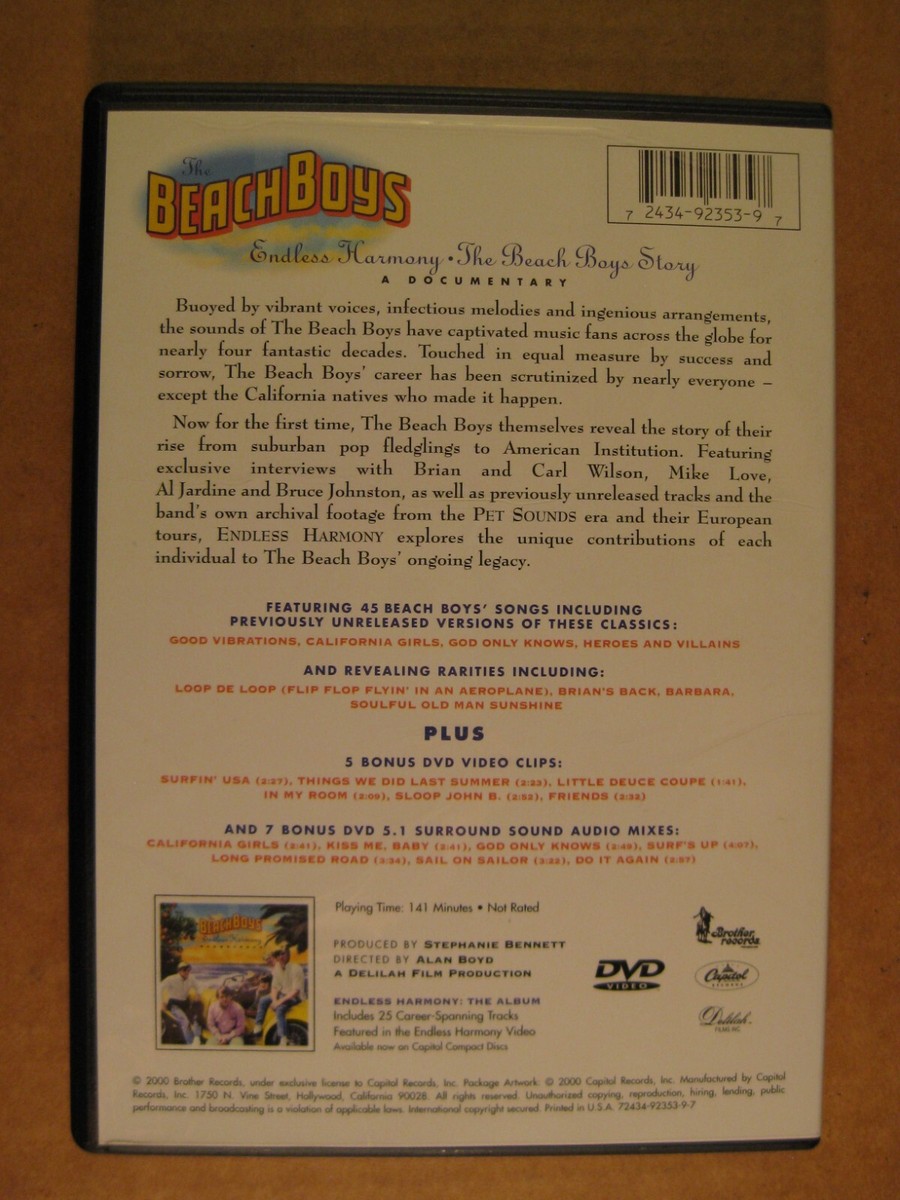Beach Boys - Endless Harmony: The Beach Boys Story (DVD