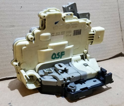 VW PASSAT B6 B7 FRONT RIGHT DOOR LOCK MECHANISM DRIVER SIDE OSF 3C2837016A 11 - Picture 12 of 12