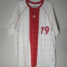 Vintage Adidas Jersey XL Soccer Mesh 90s Blank 19 Training Chinese Team