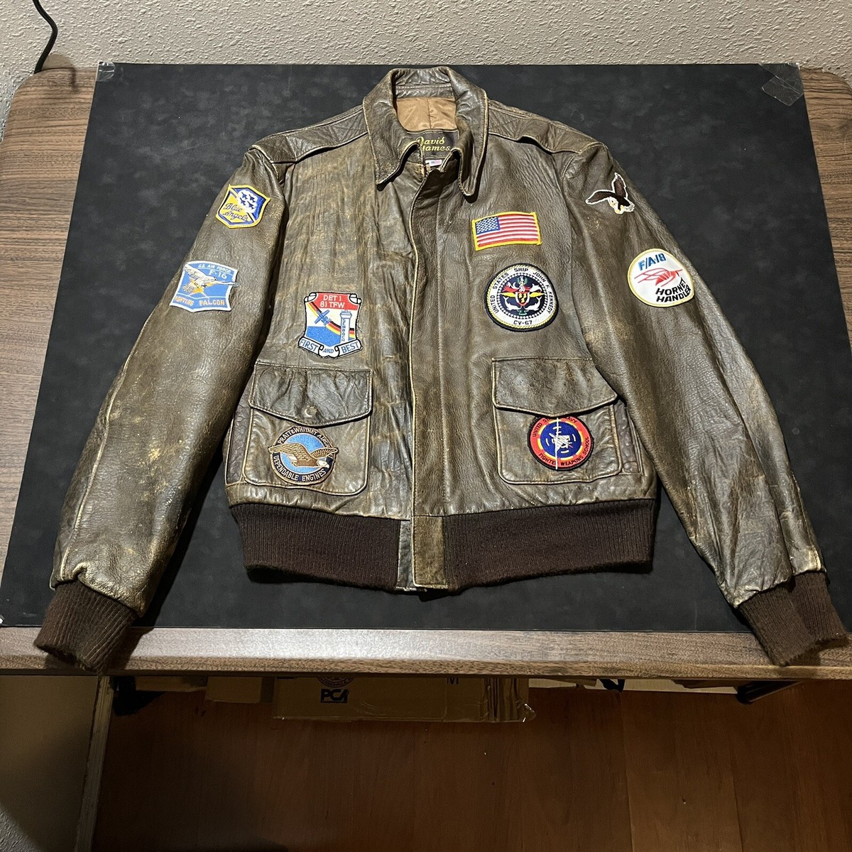 実物 N-2A military bomber jacket flight US Air Force Type L-2A Flight Jacket | Pilots Bomber Coat