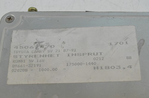 Unidad de módulo de control de la ECU del motor Toyota 89661-32191 175000-1440 - Imagen 4 de 8
