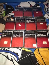 Vtg TIMEX SINCLAIR Lot Of 11 Sealed Cassette Gambler VU CALC money More 16K Ram