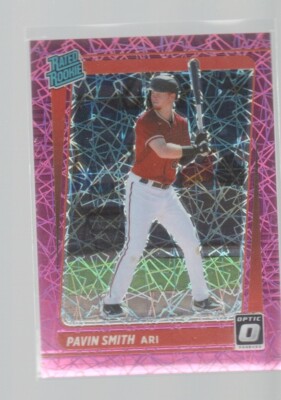 PAVIN SMITH 2021 PANINI DONRUSS OPTIC PINK VELOCITY PRIZM ROOKIE #88  /249