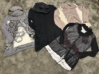 4 teiliges LUXUS BIBA Bekleidungspaket Pullover Größe 44 46 XL Neu und Gebraucht