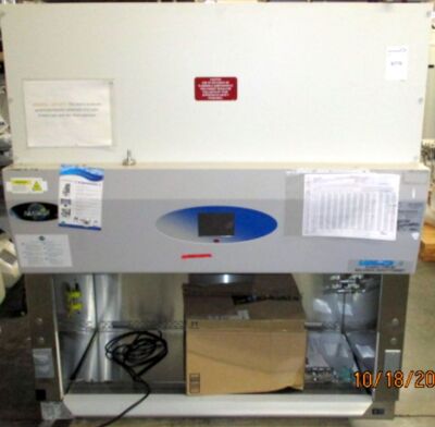 NUAIRE LABGUARD ES CLASS II, TYPE B2, 4' BIOLOGICAL SAFETY CABINET NU ...