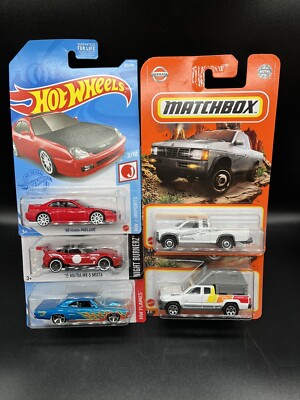 HotWheels Mixed Matchbox Lot Of 5 Toyota Truck Mazda Miata Dodge