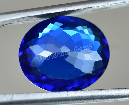 D' Block Natural Tanzanite 5.20 Ct Blue Oval Cut Certified Loose Gemstone - Picture 5 of 7
