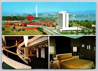 Postcard Lakeside International Hotel Canberra A.C.T. Australia