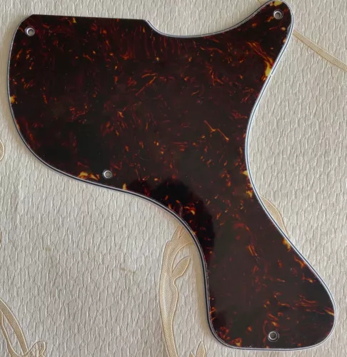 Pick Fits Gibson Les Paul Junior 1958 Style Guitar Pickguard,Brown Tortoise