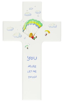 Wooden Childrens Cross You never let me down