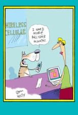 Roll-Over Minutes Funny McCoy Bros Birthday Card - Greeting Card by Nobleworks