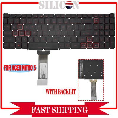 New For Acer Nitro 7 AN715-51 Series 73AJ 752B 7811 785U 792N Laptop US Keyboard