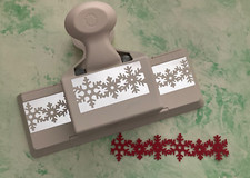 Martha Stewart Border deep Edge LARGE Snowflake Snow Crystal Punch