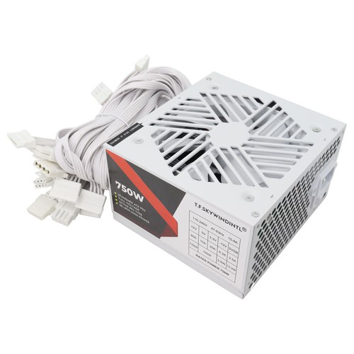 T.F.SKYWINDINTL 750 Watt Netzteil Nicht Modular, Ummantelte Kabel, Geräuscharm - Bild 15 von 16