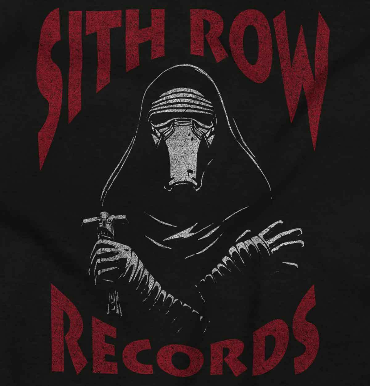 FILA Felpa con cappuccio zip divertente Space Movie Music Sith Row Records uomo donna