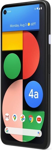 Google Pixel 4a 5G 128GB GA02281-US - Just Black - AT&T Locked - New In Worn Box - Picture 3 of 8
