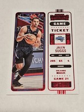 Jalen Suggs 2022-23 Panini Contenders Red Game Ticket #58