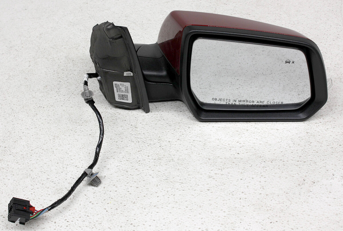 OEM Right Passenger Side Mirror Scratches For GMC Acadia Red