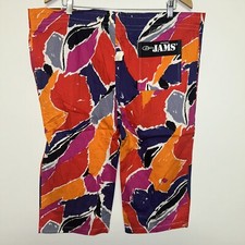 Vintage 1980  s Original Jams Unisex Shorts, Deadstock NWT, Size Medium