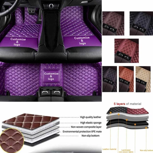 Car Floor Mats For Nissan Maxima 2000-2023 Custom Waterproof All Weather Carpets - Picture 41 of 43