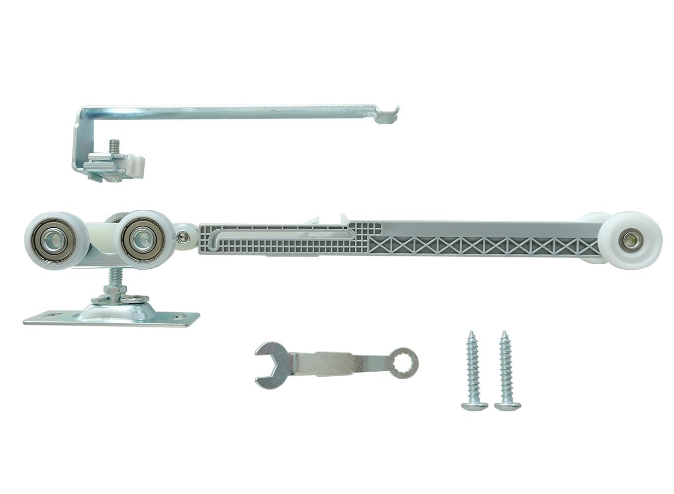 Sliding Pocket Door Soft Close Mechanism with Roller Set