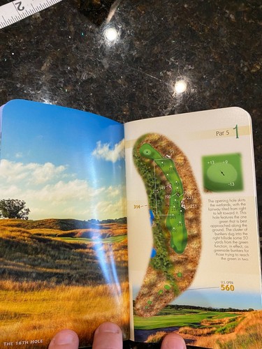 2017 US OPEN ERIN HILL GOLF YARDAGE GUIDA NUOVO - Foto 4 di 5