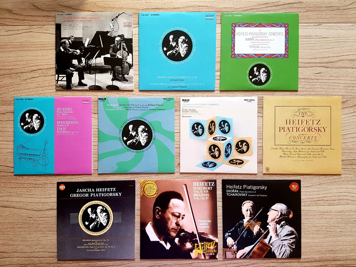 THE HEIFETZ PIATIGORSKY CONCERTS ALBUM COLLECTION / 21CD SONY