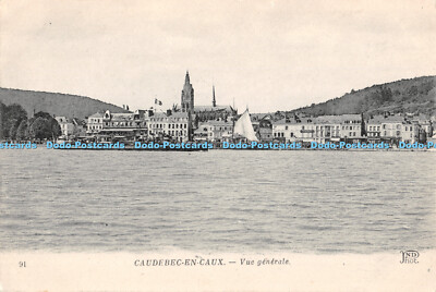 R411768 91 Caudebec en Caux Vue generale ND Phot Anciens Etab Neurdein