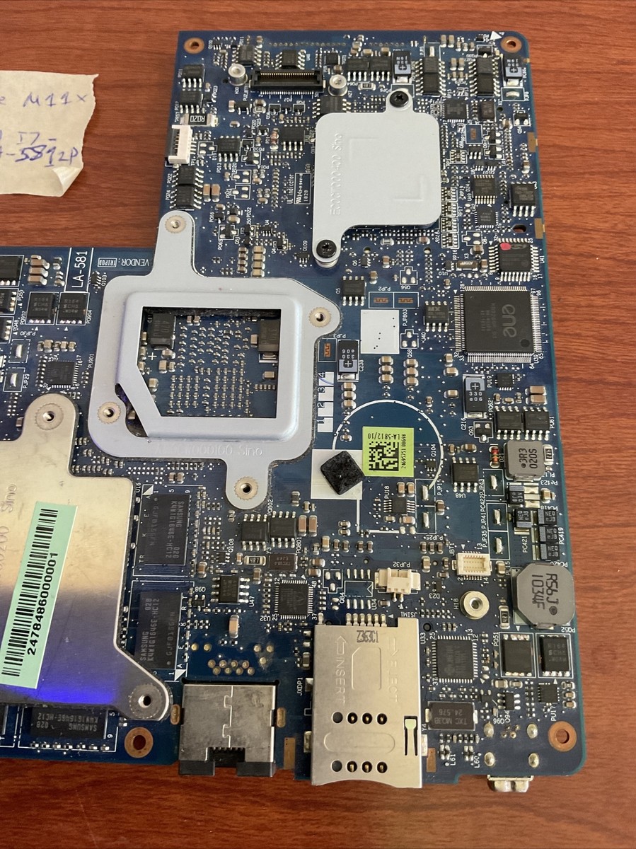 Alienware M11x R2 Laptop Motherboard I7-640UM LA-5812P | eBay