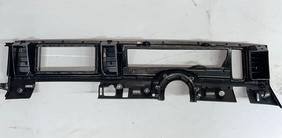 Buick Lesabre 1992 1999 velocímetro radio tablero bisel conjunto negro con rejillas de ventilación Foto 2 de 4