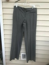 The Limited Cassidy Fit Womens Size 10L STRETCH Gray Dress Pants