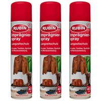 3X 400 Ml Rubin ImpräGnierspray ImpräGnierer ImpräGnierung FüR Leder Langzeit