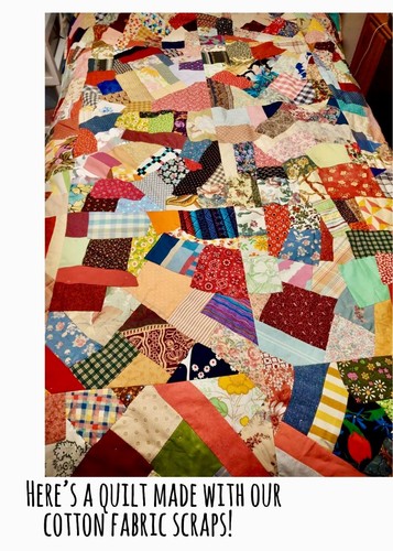 Crazy Quilters Fabulous COTTON Fabric Mix~ Quart Bag Full of a Gr8 Assortment! - Picture 10 of 10