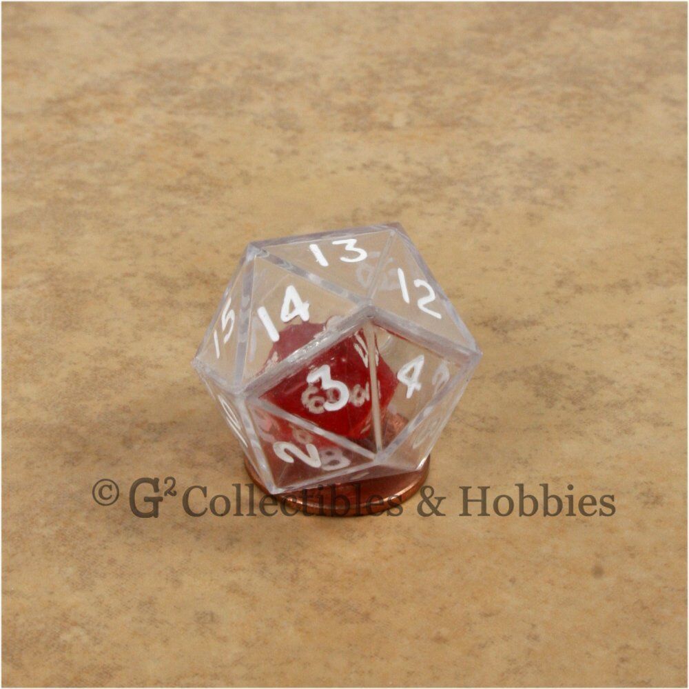 Allwin 6 Set D20 Gaming Dice Twenty Sided Die RPG D&D Six Opaque