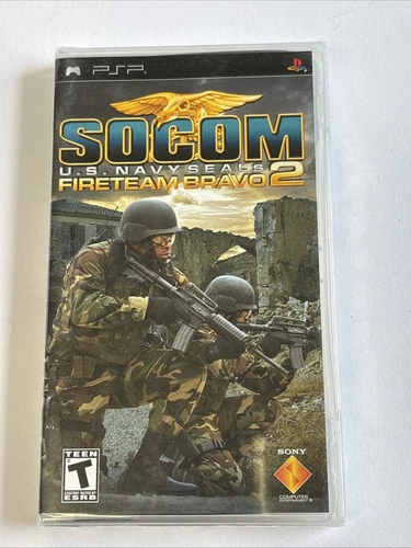 SOCOM: U.S. Navy SEALs -- Fireteam Bravo 2 (Sony PSP, 2006) BRAND NEW SEALED