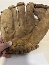 Mickey Mantle 1957 Triple Crown Signature Model Baseball Glove. Rawlings MM9. LH