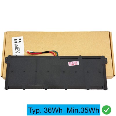 DE Notebook AKKU Batterie 36Wh 11.4V Battery für Acer Extensa 15 (EX215-53G)